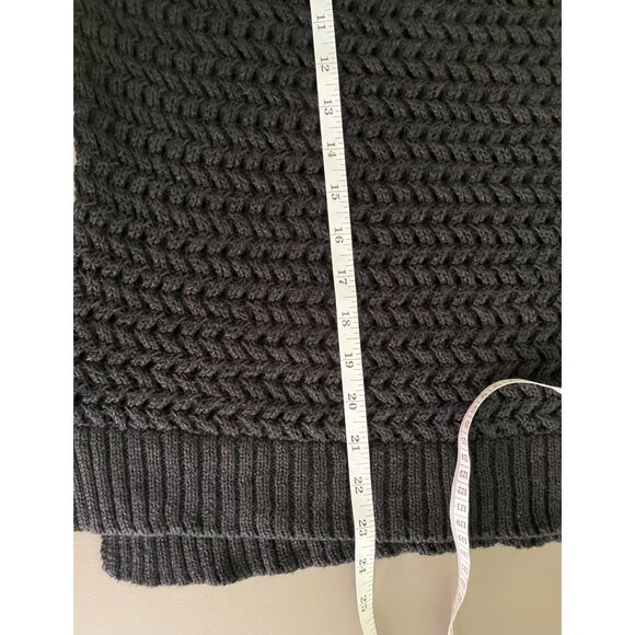 A.N.A A New Approach crew neck open knit pullover sweater - Picture 8 of 9